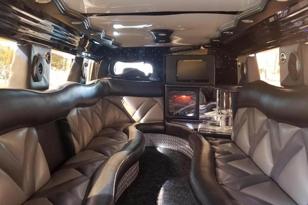 Inside of Limo